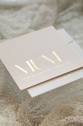Mum, A note for you on my wedding day. - Ooh Aah Invitations